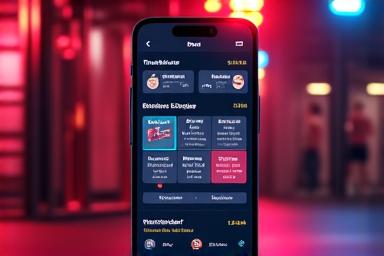 Interfaz de aplicación móvil fitness